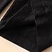 Mzkdieey Cotton Linen Wide Leg Pants for Women Loose Fit Elastic High Waist Trousers Summer Casual Beach Pants with Pockets Black