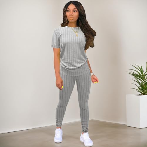 Two Piece Outfits For Women Lounge Sweatsuits Sets Summer
