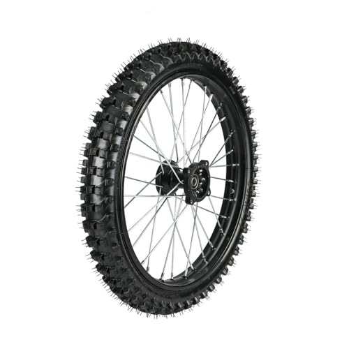YC Yier 19" 16" Wheel Front 70/100-19+ Rear 90/100-16 Tire and Rim Combo Inner Tube with 15mm Bearing Assembly for Pit Pro Trail Dirt Bike Monkey Suitable for XR CRF TTR Taotao Apollo SSR Parts