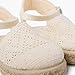 Pisamonas Alpargata Calada para Niñas con Hebilla Talla 35 Color Crudo Imagen de Pisamonas Alpargata Calada para Niñas con Hebilla Talla 35 Color Crudo