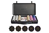 Las fichas de poker de Arcilla para juego de Texas Holdem: el primer set para profesionales y aficionados de póker. El equipo de ingeniería y diseño de SLOWPLAY gastaron 18 meses construyendo este producto y cada detalle ha sido hecho con la máxima atención para ayudar a los jugadores a disfrutar el juego que aman.