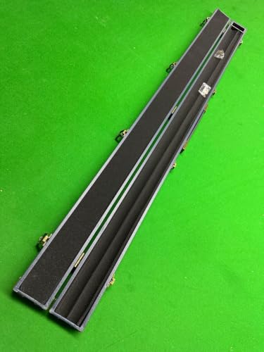 Image of LGB Snooker Pool Billiard Leather cue case for 3 /4 cue Stick (Grey)