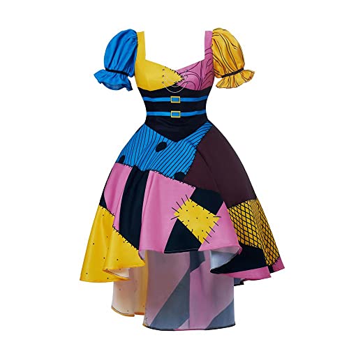 CosplayDiy Sally Weihnachtskleid, für Damen, Übergröße, XXL