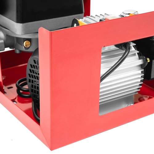 60L/Min Pompe à Diesel Electrique, 220V Pompes à Carburant Auto-Aspirant Pompe Gasoil avec Pistolet Automatique Station Service Mobile pour Voitures, Camions-Citernes – vue 7