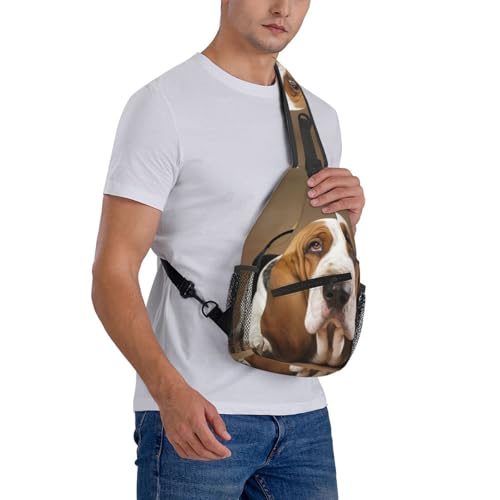 Mochila tipo Sling Negra para Día y Senderismo miniatura 7