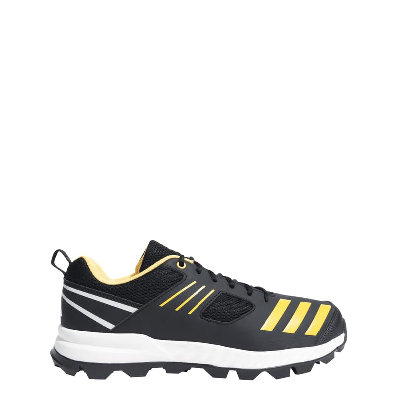 adidas Men Crihase 23 Cricket Shoe CBLACK/SPARK/LBONE - Image 2