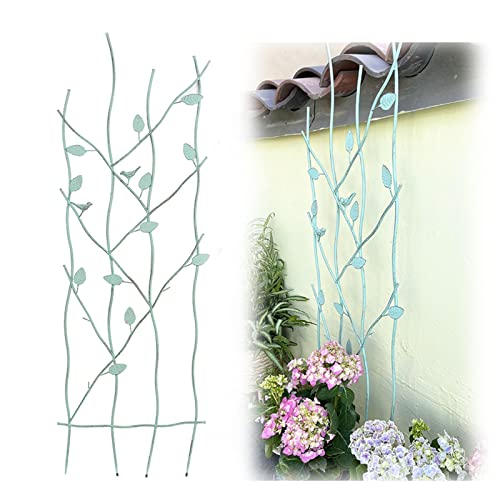 Treillis en fer forge rustique 147x48 cm pour sublimer vos plantes grimpantes