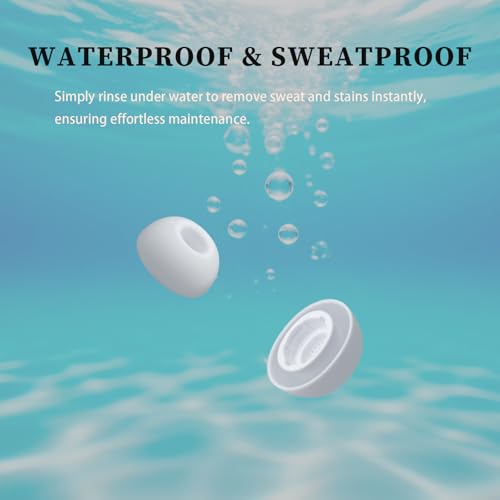 Galaxy Buds 3 Pro Replacement Ear Tips, Premium Silicone Earbuds with Cleaner kit for Samsung Buds 3 Pro Earbuds, Secure Fit(White) - image 4