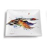 Big Sky Carvers Goose Snack Plate, Multicolor
