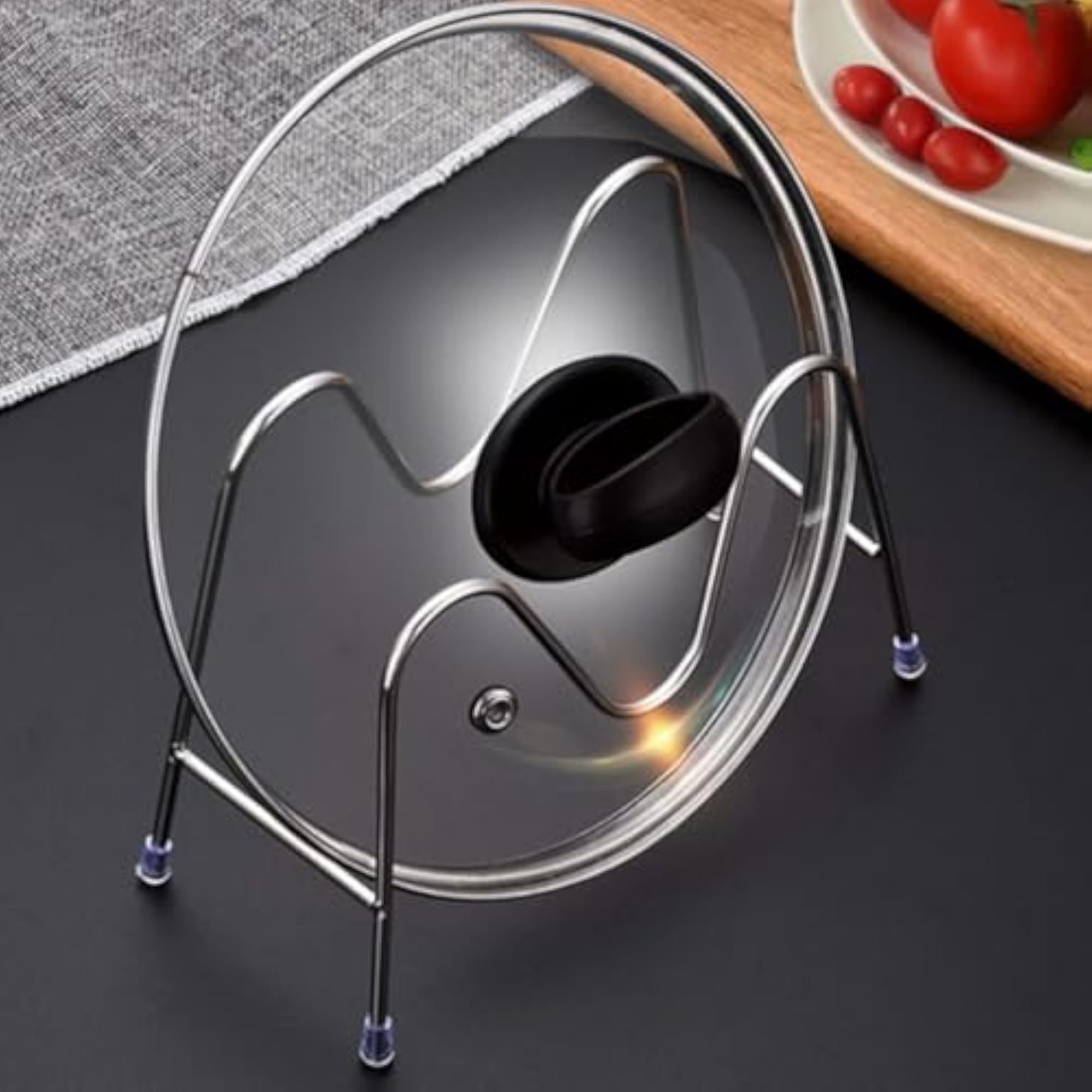 2pcs Stainless Steel Cutting Board Holder Rack