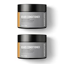 MANSCAPED UltraPremium Beard Conditioner, Leave-in Softener with Nourishing Oils and Antioxidants, Shea Butter, Eucalyptus, Lavender, Coconut Oil Hydrates & Restores Moisture, 4 oz, 2-Pack