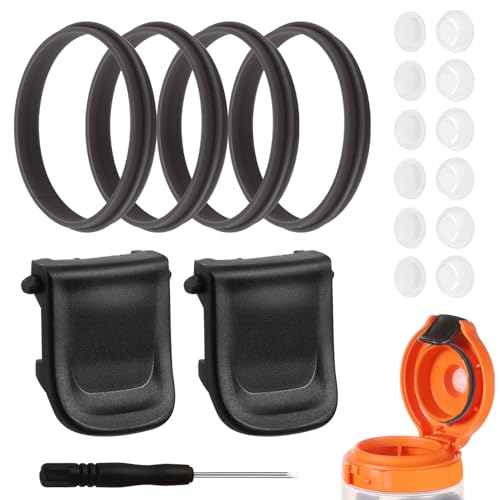 Gosknor Water Bottle Lid Replacement for Gatorade Gx Water Bottle Silicone Lid Cap Cover Top Seal Valve Replacement Part Water Bottle Equipment Accessories for Gatorade