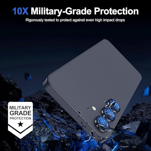Image of JGD PRODUCTS Premium Camera Lens Protector Compatible For Samsung Galaxy S25 5G (Black) Camera Lens Protector - 9H Tempered Glass, Military-Grade Anti-Scratch, Case-Friendly, Easy Install Frame