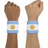 Suddora Country Headband & Wristbands Set (Includes 2 Wrist & 1 Head Sweatband), Highly Moisture Wicking