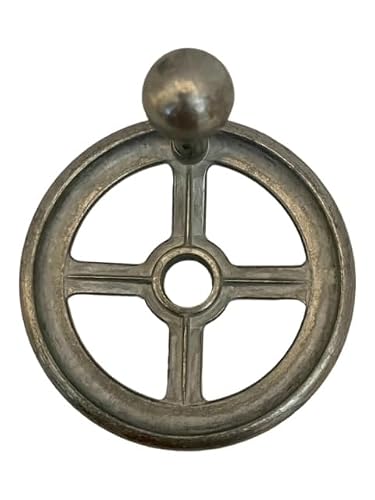 4-1/2" x 3/4" Bore, Die Cast Hand Wheel 186NS7A, 100% Made in the USA!