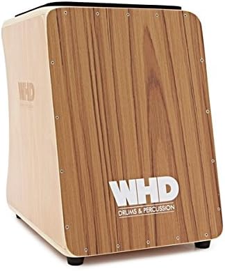 DISC WHD Portable Angled Cajon, Zebrano Finish