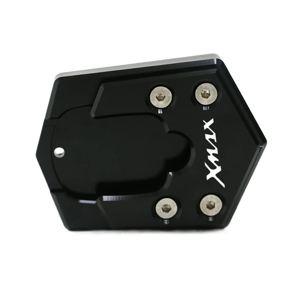 Motorcycle kickstand foot side stand Xmax 300 250 125 élargisseur noir