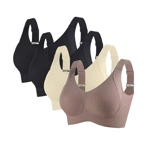 Soutien-gorge de sport pour femme sans armatures qui soulage le dos