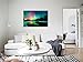 Aurora Borealis Canvas Wall Art Northern Lights Canvas Print Painting for Living Room Snowy-Mountains-Landscape Poster Picture Wooden Framed Prints Ready to Hang(12.00