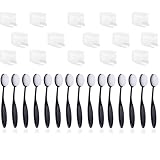 Material - The ink blending brush head is made of soft nylon hair, the brush handle is made of durable plastic, which can be bent at will and won't break easily. Shape Design - The blending brushes for card making are designed in the shape of toothbr...