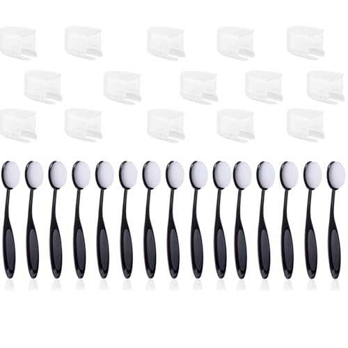 UNIMEIX 5 Pcs Craft Ink Blending Brushes with Covers Card Making Supplies Blender Brush for Card MakingSize 4 0.82 Brush Head