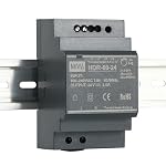 JUNLIN – HDR-60-24 Hutschienen-Netzteil 24V 2,5A 60W, DIN-Schienen Sc