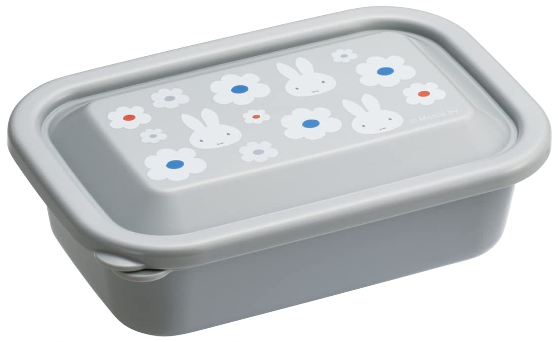 Skater LFP6-A Lightweight Food Lunch Case with Lid, Size S, 18.9 fl oz (580 ml), Miffy, Made in Japan