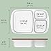 Bentgo Easyboxes - Original Stackable Lunch Boxes - Reusable 3-Compartment Food Containers for Kids and Adults - Bento Lunch Box for Meal Prep, School, & Work - BPA Free, Set of 4 (Earth Tones)