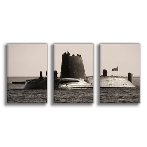 Poster sur toile Minrui sous-marin pour habiller un mur vide de chambre 50x75