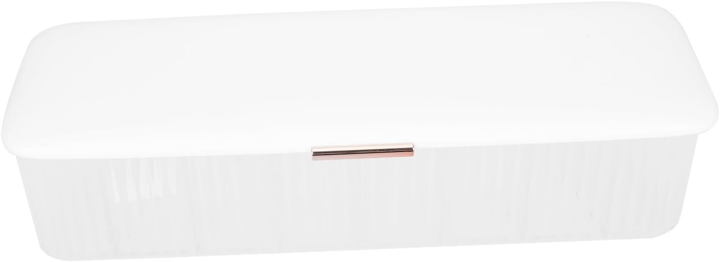 KICHOUSE Multi-Grid Cord Organizer Box for Charging Cables Cable Management Storage Case with Cover for Tidy Easy Access for Use