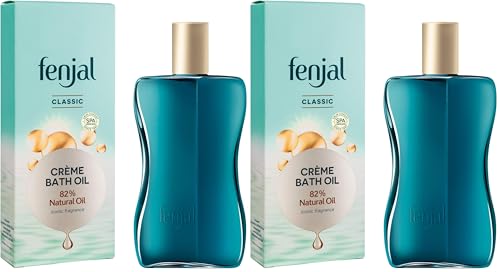 Image of Fenjal Classic Luxury Creme Bath Oil, Cleanses and Nourishes Your Skin, 125 ml (Pack of 2)