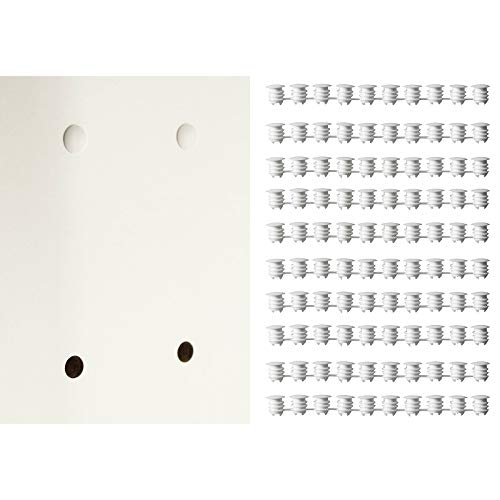 IKEA VARIERA White Cover Caps for Kitchen Cabinets - Set of 1000