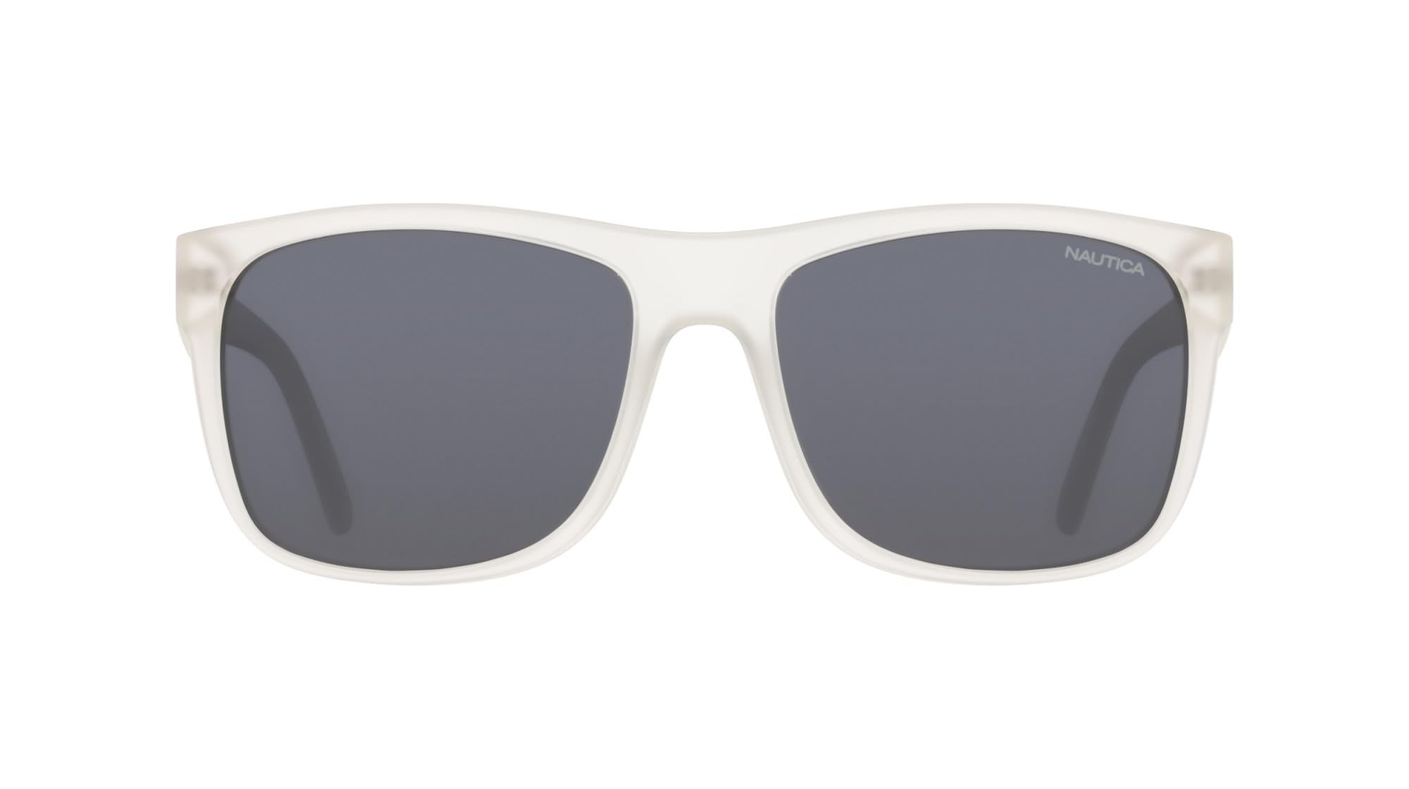 Nautica Men's Sunglasses N919SP - Matte Crystal with Polar Solid Blue Lens