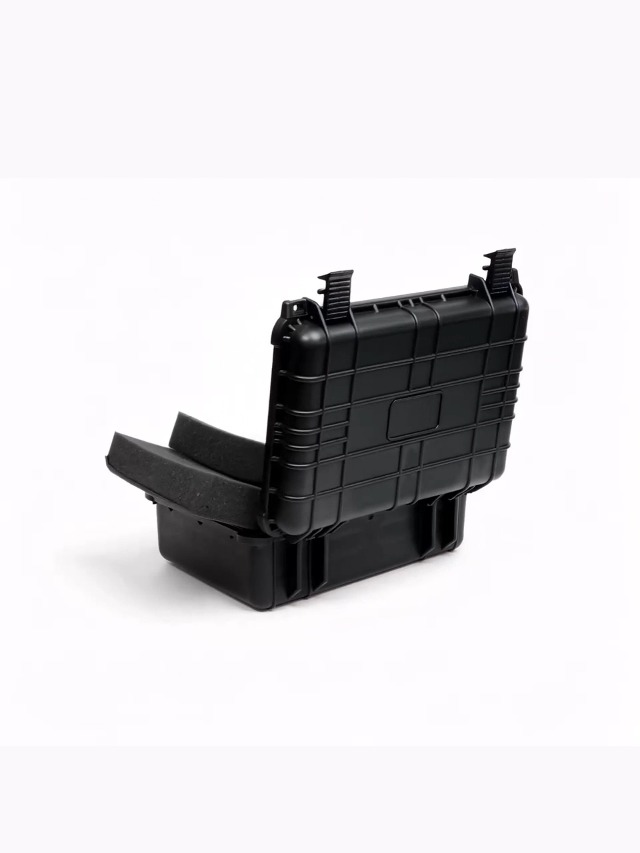 WilTec Mallette De Transport étanche Taille L 40,6x33x17 Cm – Mousse Ajustable Et Valve De Décompression