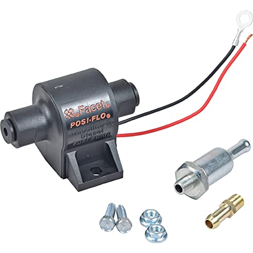 DB Electrical Posi-Flo™ Solid State Fuel Pump Kit 12V, 4-7Psi 12" Min Dry Lift, 25 Gph FPF-FEP06SV by DB Electrical - Used condition - US$24.02