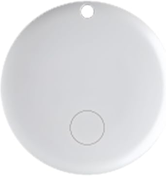 Bluetooth Tracker for Android NOT iOS or Huawei, Smart Tracker Tags Works with Googles Find My Device App, Replaceable Battery, IP68 Waterproof, Item Finder for Luggage, Backpack, 1-Pack White