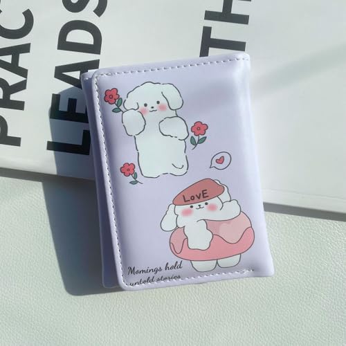 Cute Purses for Women Small Wallet, y2k Purse Coquette Stuff Cutecore Card Holder Aesthetic Cutecore Trendy Purse (Purple)2