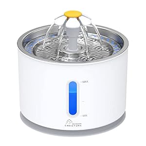 Wonder Creature Cat Water Fountain Stainless Steel Lid 81oz/2.4L