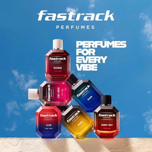 Image of Fastrack Perfume Ease |Scent for Men| 100 ml EDP |Long lasting Smell |Aqua Fragrance| Crafted by European experts|Best gift for Man