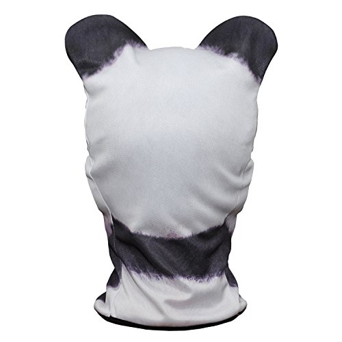 Image of WTACTFUL 3D Animal Ears Balaclava, Breathable Face Mask for Halloween