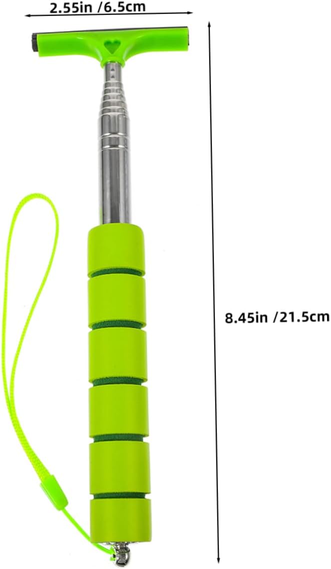 2Pcs Telescopic Car Mirror Squeegee Water Wiper for Vehicle Rearview Mirror Cleaning Comfortable Grip Durable Design for All Mirror