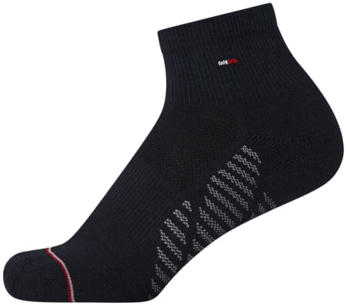 Image of Tommy Hilfiger Womens Quarter Socks - 12 Pack Athletic Performance Cushioned Running Socks for Women with Arch Support