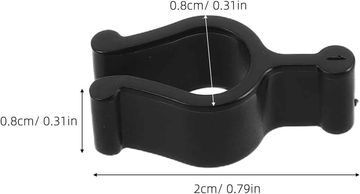 100pcs Bottle Pump Clip Plastic Locking Clips for 20mm 24mm Bottles