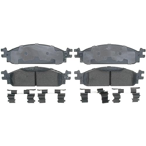 Plaquettes de frein céramique ACDelco 17D1376CH anti-bruit pour un freinage stable