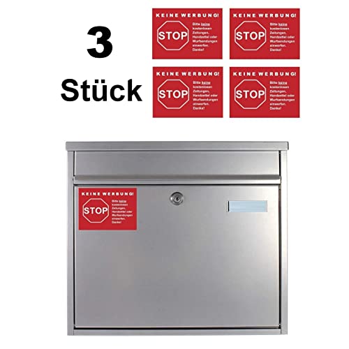 30 adesivi per cassetta delle lettere, senza