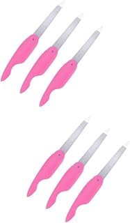 FRCOLOR 6 Pçs Mini Limas De Unhas Mini Esmalte Gel Pintura De Unhas Lima De Unhas Dobrável Buffer Bloco De Polimento De Unhas Lima De Unhas Dobrável Acrílico O Pássaro Manicure Arquivo