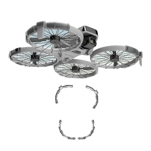 Image of Flip Propeller Guard, Propeller Collision Protection Ring for DJI Flip Drone, Soft TPU Bumpers, 20g Ultra-Lightweight Flip Bezel Anti-Collision Protectors Prop Cover Guards