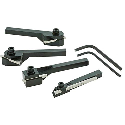 Mini herramienta para torno set 4 piezas 3/8" vástago miniatura 1