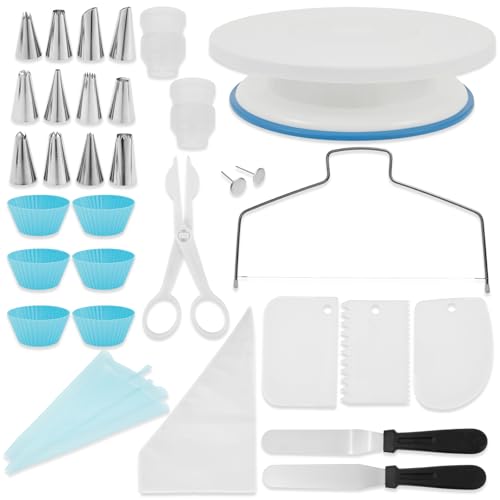 KOUISYY 82-Piece Professional Cake Decorating Kit
