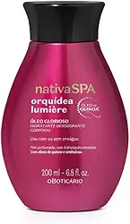 Óleo Glorioso Hidratante Desodorante Corporal Nativa SPA Orquídea Lumière 200ml